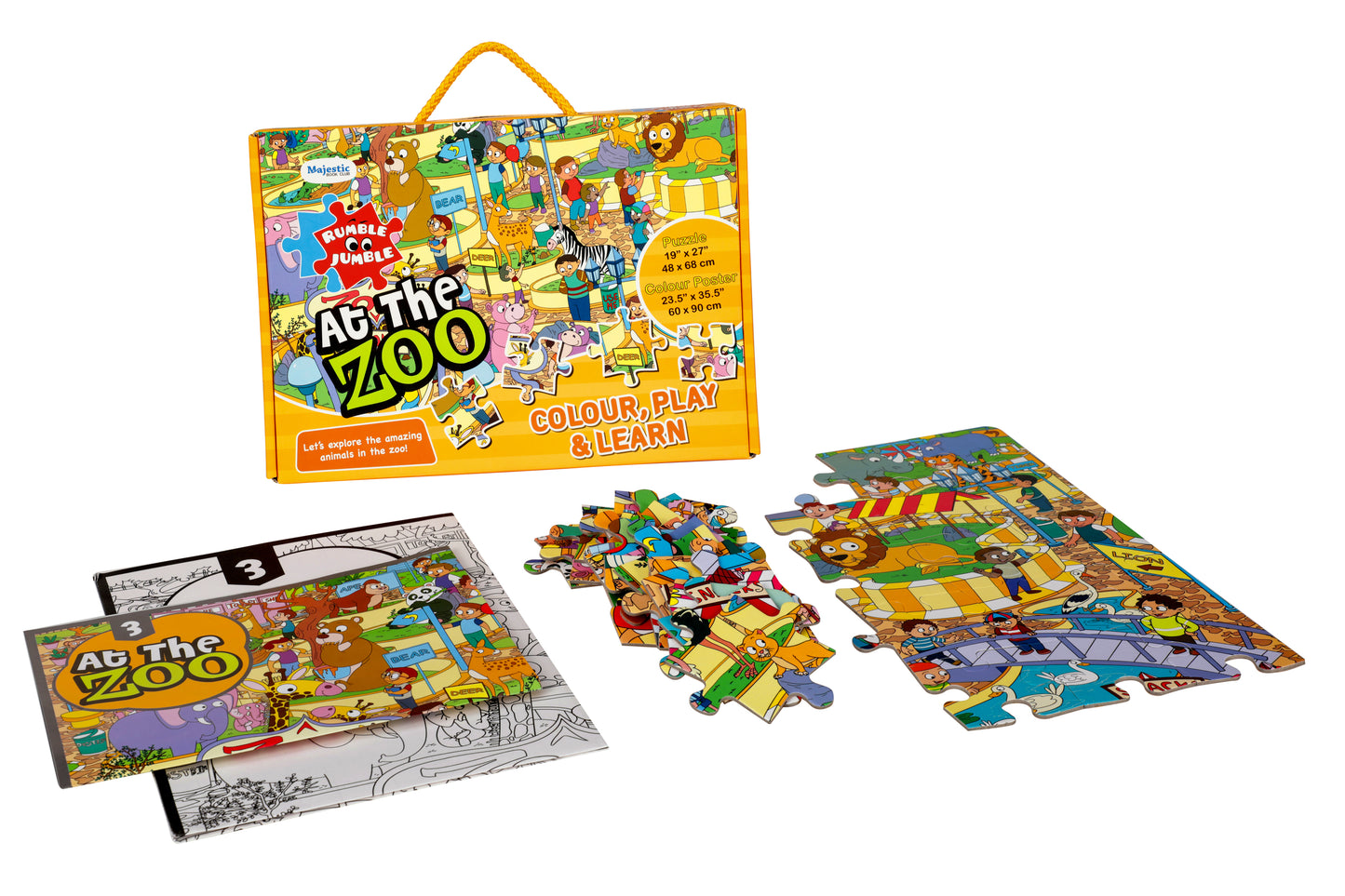 Fun and Educational Jigsaw Puzzle for Kids 3+ - Discover, Learn, and Play tynimo