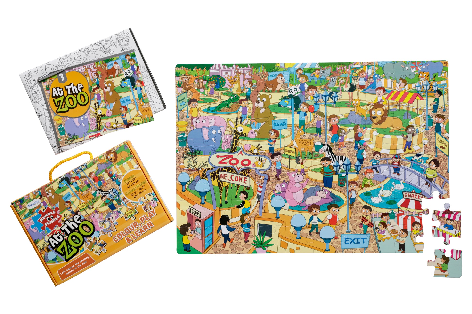 Fun and Educational Jigsaw Puzzle for Kids 3+ - Discover, Learn, and Play tynimo