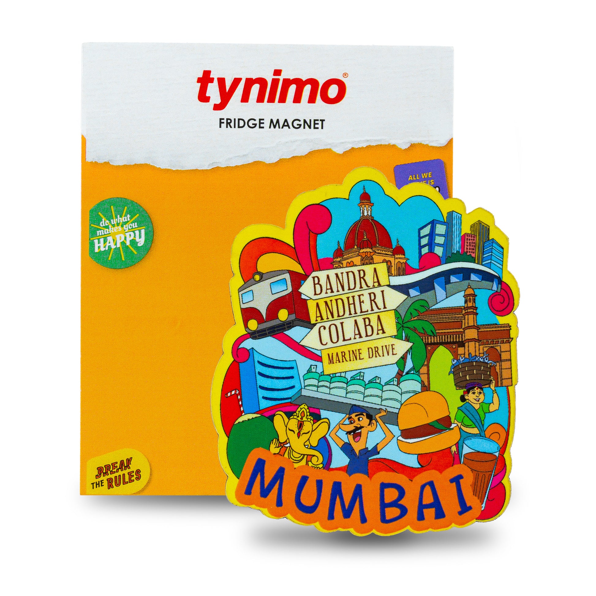 Fridge Magnet | Theme: Mumbai tynimo