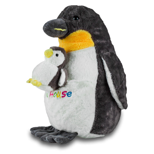 Penguin with Baby Plush Doll | Size: 1.6 ft tynimo